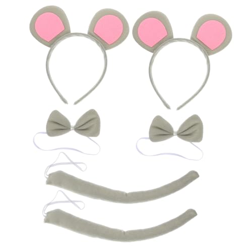 VOSAREA 2Sätze Kostümzubehör für Plüsch Ohr Stirnband Set Cosplay Partys Modenschauen für Langlebiges Material VOSAREA 2Sätze Kostümzubehör für Plüsch Ohr Stirnband Set Cosplay Partys Modenschauen für Langlebiges Material von VOSAREA