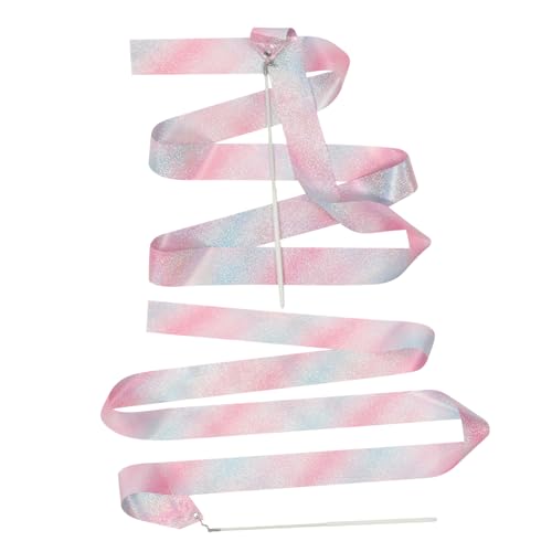 VOSAREA 2Stücke Dekorative Tanzbänder mit Stab Trainingsbänder Bunten Farben für Leichtgewichtige Langlebige und Fade Resistente Ribbons für Kreative Tanzbewegungen VOSAREA 2Stücke Dekorative Tanzbänder mit Stab Trainingsbänder Bunten Farben für Leichtgewichtige Langlebige und Fade Resistente Ribbons für Kreative Tanzbewegungen von VOSAREA
