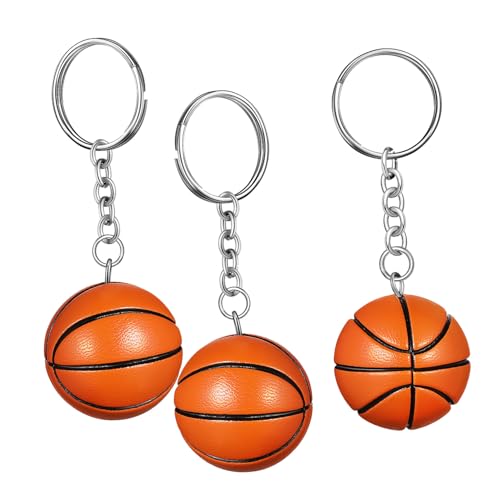 VOSAREA 3Stücke Basketball Schlüsselanhänger für Leichter Basketball Vielseitig Einsetzbar Rucksack Anhänger Partygeschenke und Hängende Dekoration VOSAREA 3Stücke Basketball Schlüsselanhänger für Leichter Basketball Vielseitig Einsetzbar Rucksack Anhänger Partygeschenke und Hängende Dekoration von VOSAREA