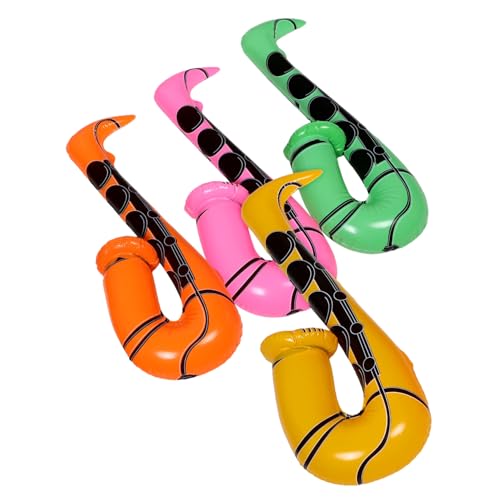 VOSAREA 4 Pcs Kinder Aufblasbare Musikinstrumente Realistische Saxophon -Requisiten Tragbar Leicht Zu Speichern Aufblasbare Saxophon Künstliche Aufblasbare Saxophonspielzeug VOSAREA 4 Pcs Kinder Aufblasbare Musikinstrumente Realistische Saxophon -Requisiten Tragbar Leicht Zu Speichern Aufblasbare Saxophon Künstliche Aufblasbare Saxophonspielzeug von VOSAREA
