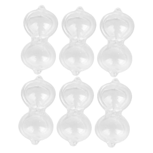 VOSAREA 6pcs Mini -sandglas Süßer Küchentimer Netter Timer Augenmuscheln Zur Augenspülung Vintage Küchentimer Wasseruhr Zappelspielzeug Schlüsselanhänger Weiß Plastik VOSAREA 6pcs Mini -sandglas Süßer Küchentimer Netter Timer Augenmuscheln Zur Augenspülung Vintage Küchentimer Wasseruhr Zappelspielzeug Schlüsselanhänger Weiß Plastik von VOSAREA