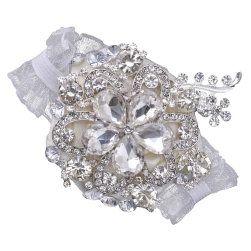 VOSAREA Armband Brosche mit Perlen und Strass Zierliche Prom Party Corsage Vielseitiges Accessoire für Brautjungfern Mutter der Braut Geeignet für Frühling und Sommer Hochzeiten von VOSAREA