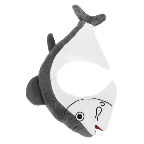 VOSAREA Fisch-Stirnband für Erwachsene, niedliches Cartoon-Meerestier-Haarband, lustiger Kopfschmuck für Geburtstagsfeiern und bequemes Design, Halloween, Cosplay und Foto-Requisiten von VOSAREA