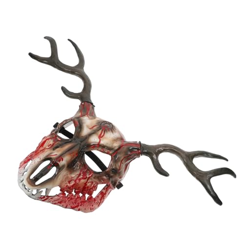 VOSAREA Halloween-gehörnte Maske Hirschmaske Kostümmasken Für Maskerade Gehörnte Maske Bequemes Und Atmungsaktives Material Für Den Alltag von VOSAREA