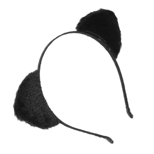 VOSAREA Katzenohren Haarband Plüsch Weiches Stirnband für Gesichtswäsche und Hautpflege Elastisches Cosplay Accessoire für Damen für Spa und Kostüme von VOSAREA