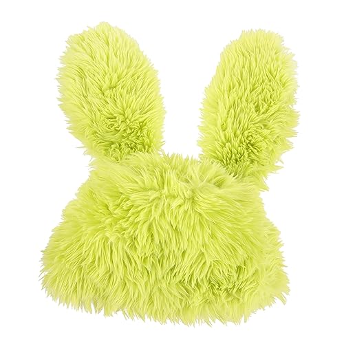 VOSAREA Kuschelige Hasenohren Mütze aus Plüsch Weiche Tier Kopfbedeckung für Frauen Party Foto Requisit Lustiger Kaninchen Hut Süß und Warm Geeignet für Karneval Ostern Weihnachten von VOSAREA
