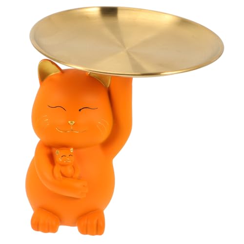 VOSAREA Moderne Katzenfigur Aufbewahrungsschale Für Schmuck Schlüssel Und Ringe Dekorativer Tisch Organizer Für Flur Und Wohnzimmer Praktisches Schmuckablage Set VOSAREA Moderne Katzenfigur Aufbewahrungsschale Für Schmuck Schlüssel Und Ringe Dekorativer Tisch Organizer Für Flur Und Wohnzimmer Praktisches Schmuckablage Set von VOSAREA
