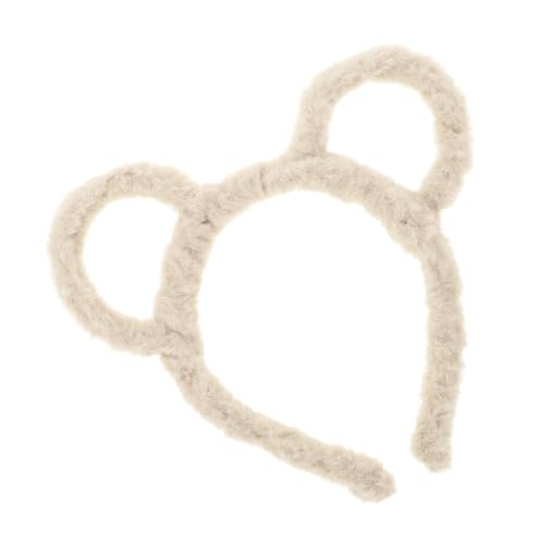 VOSAREA Plüsch Bärenohren Haarreif Niedliches Kostüm Accessoire für Partys und Cosplay für Jugendliche und Junge Erwachsene Weichem Material für Angenehmen Tragekomfort von VOSAREA