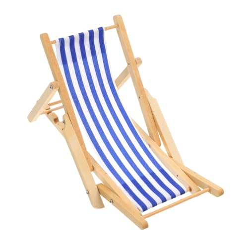 VOSAREA Strandstuhl Ornament Blau Mediterraner Stil für Schreibtisch und Garten Einzigartiges für Strandliebhaber VOSAREA Strandstuhl Ornament Blau Mediterraner Stil für Schreibtisch und Garten Einzigartiges für Strandliebhaber von VOSAREA