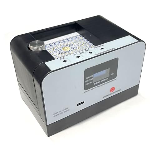 VOSSBACH Automatischer Akku Kartenverteiler Spielkarten Verteiler Kartendealer Poker Black Jack Karten Dealer. Patentiertes Design VOSSBACH Automatischer Akku Kartenverteiler Spielkarten Verteiler Kartendealer Poker Black Jack Karten Dealer. Patentiertes Design von VOSSBACH