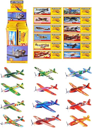 VOSSOT 30 Stück Styroporflieger Kinder, Gleitflugzeuge Set, Mini Styropor Flugzeug Wurfgleiter Styropor Flugzeuge für Kinder Segelflugzeug Styropor für den Kindergeburtstag Mitgebsel Überraschung VOSSOT 30 Stück Styroporflieger Kinder, Gleitflugzeuge Set, Mini Styropor Flugzeug Wurfgleiter Styropor Flugzeuge für Kinder Segelflugzeug Styropor für den Kindergeburtstag Mitgebsel Überraschung von VOSSOT