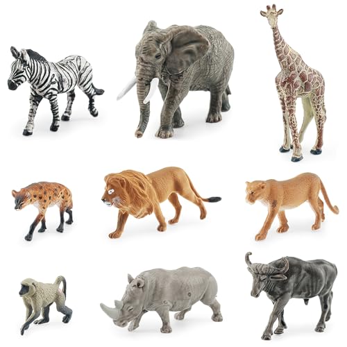 VOSSOT 9 Stück Tiere Figuren Tiere Spielzeug Safari Tiere Figur Spielzeug,Vinyl Kunststoff Tierfiguren Set,Mini Waldtier Spielzeug,Zoo Spielzeug,Bauernhof Tiere Spielzeug tierfiguren Set für Kinder VOSSOT 9 Stück Tiere Figuren Tiere Spielzeug Safari Tiere Figur Spielzeug,Vinyl Kunststoff Tierfiguren Set,Mini Waldtier Spielzeug,Zoo Spielzeug,Bauernhof Tiere Spielzeug tierfiguren Set für Kinder von VOSSOT