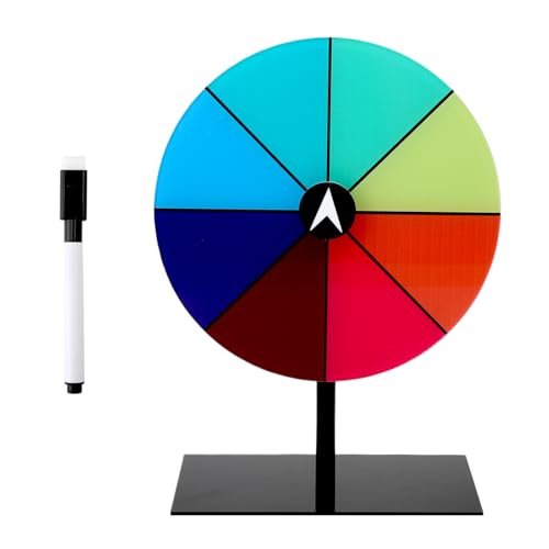 VOSSOT Glücksrad Zum Drehen, Glücksrad Spielzeug, 20cm Spinnings Prize Wheel, Tabletop Spinnings Prize Wheel, Drehendes Preisrad Für Karneval, Messen, Gewinnen Von Fortune-Spin-Spielen VOSSOT Glücksrad Zum Drehen, Glücksrad Spielzeug, 20cm Spinnings Prize Wheel, Tabletop Spinnings Prize Wheel, Drehendes Preisrad Für Karneval, Messen, Gewinnen Von Fortune-Spin-Spielen von VOSSOT