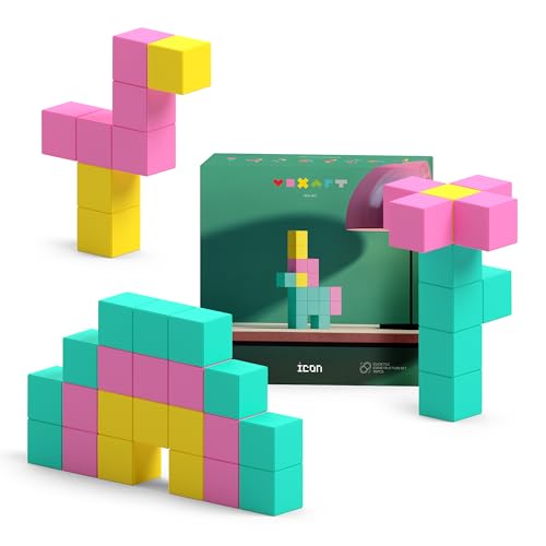 VOXART Pixel Art Bauset Sweet Dreams 3D Fliesen basiert Home Decor Modell Erstellen & Display Retro Pixel Figuren Einzigartiges künstlerisches Geschenk für Gamer, Designer & Sammler Icon Collection von VOXART