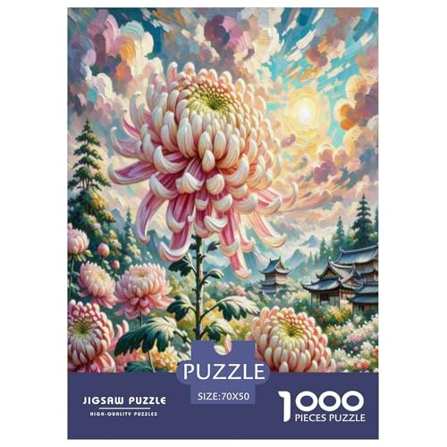 Chrysanthemen Puzzles 1000 Teile Schwer Puzzle Spielzeug Pädagogisches Spiel Impossible Herausforderungsspielzeug Für Erwachsene Und Kinder Ab 14 Jahren 70x50cm/1000pcs Chrysanthemen Puzzles 1000 Teile Schwer Puzzle Spielzeug Pädagogisches Spiel Impossible Herausforderungsspielzeug Für Erwachsene Und Kinder Ab 14 Jahren 70x50cm/1000pcs von VOXAVQRAN