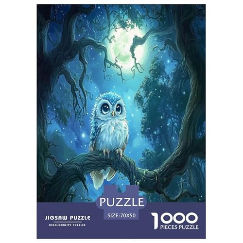 Eule Puzzle 1000 Teile Schwer Puzzle Spielzeug Pädagogisches Spiel Impossible Herausforderungsspielzeug Für Erwachsene Und Kinder Ab 12 Jahren 70x50cm/1000pcs Eule Puzzle 1000 Teile Schwer Puzzle Spielzeug Pädagogisches Spiel Impossible Herausforderungsspielzeug Für Erwachsene Und Kinder Ab 12 Jahren 70x50cm/1000pcs von VOXAVQRAN