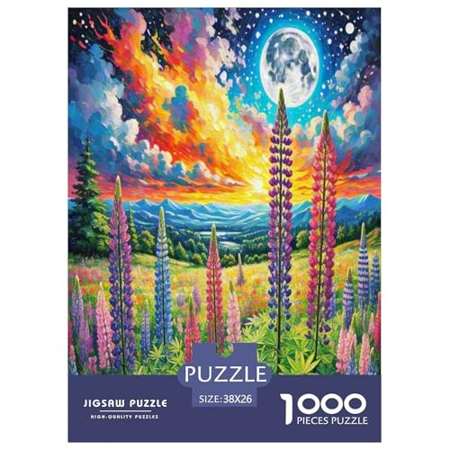 Lupin Puzzle 1000 Teile Schwer Puzzle Spielzeug Lernspiel Impossible Herausforderungsspielzeug Für Erwachsene Kinder 38x26cm/1000pcs von VOXAVQRAN