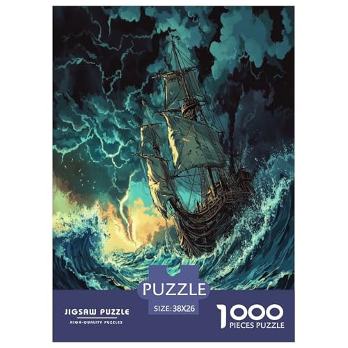 Segelboot Puzzle 1000 Teile Schwer Puzzle Spielzeug Pädagogisches Spiel Impossible Herausforderung Spielzeug Für Erwachsene Kinder 38x26cm/1000pcs Segelboot Puzzle 1000 Teile Schwer Puzzle Spielzeug Pädagogisches Spiel Impossible Herausforderung Spielzeug Für Erwachsene Kinder 38x26cm/1000pcs von VOXAVQRAN