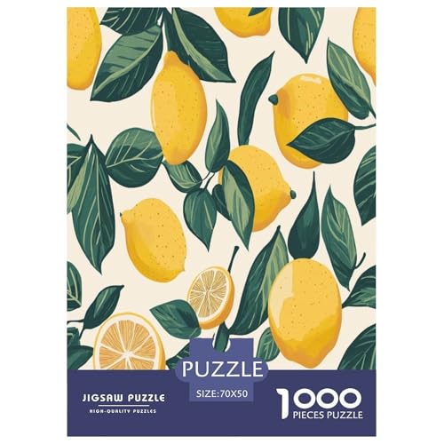 Zitrone Puzzle 1000-teilige Schwer Puzzle Spielzeug Lernspiel Impossible Herausforderungsspielzeug Für Erwachsene Kinder 70x50cm/1000pcs Zitrone Puzzle 1000-teilige Schwer Puzzle Spielzeug Lernspiel Impossible Herausforderungsspielzeug Für Erwachsene Kinder 70x50cm/1000pcs von VOXAVQRAN