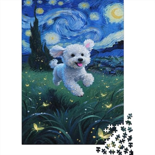 Bichon Frise 1000 Pieces Puzzle Tierölmalerei Puzzles Für Erwachsene Herausforderungsspiel Umweltfreundliches Holzpuzzle Familiendekoration Collection Puzzle Für Erwachsene Kinder 1000pcs (75x50 Bichon Frise 1000 Pieces Puzzle Tierölmalerei Puzzles Für Erwachsene Herausforderungsspiel Umweltfreundliches Holzpuzzle Familiendekoration Collection Puzzle Für Erwachsene Kinder 1000pcs (75x50 von VOXYTMLWG