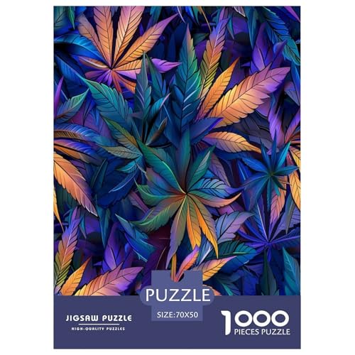 Botanik Puzzle 1000 Teile Schwer Puzzle Spielzeug Pädagogisches Spiel Impossible Herausforderungsspielzeug Für Erwachsene Kinder 70x50cm/1000pcs von VOXYTMLWG