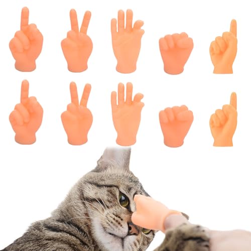 VPOUERY 10 Pezzi Tiny Hands Marionett per Dita Medie Mini Marionette da Dito Piccole Mani Manine Marionette da Dito Gel di Silice Mini Mani Dita Medie per la Festa di Natale di Magic Pets VPOUERY 10 Pezzi Tiny Hands Marionett per Dita Medie Mini Marionette da Dito Piccole Mani Manine Marionette da Dito Gel di Silice Mini Mani Dita Medie per la Festa di Natale di Magic Pets von VPOUERY