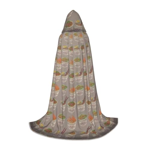 VPPUR Eierbecher mit Ramen-Druck, Uni, Kapuzenumhang für Karneval, Mottoparty, Dekoration, Hexenkostüm, Cosplay VPPUR Eierbecher mit Ramen-Druck, Uni, Kapuzenumhang für Karneval, Mottoparty, Dekoration, Hexenkostüm, Cosplay von VPPUR