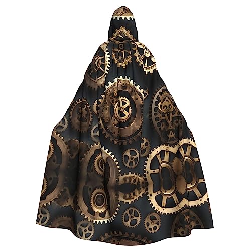 VPPUR Steampunk-Umhang mit Kapuze für Damen und Herren, Halloween, Cosplay, Karneval, Partys, Themenveranstaltungen VPPUR Steampunk-Umhang mit Kapuze für Damen und Herren, Halloween, Cosplay, Karneval, Partys, Themenveranstaltungen von VPPUR