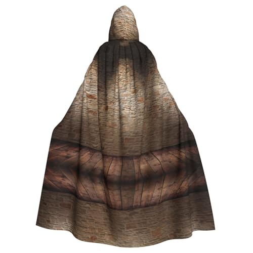 VPPUR Wandaufdruck mit Kapuze für Damen und Herren, Halloween, Cosplay, Karneval, Partys, Themen-Events VPPUR Wandaufdruck mit Kapuze für Damen und Herren, Halloween, Cosplay, Karneval, Partys, Themen-Events von VPPUR