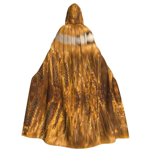 VPPUR Weizenfelddruck mit Kapuze, Anmut für Damen und Herren, Halloween, Cosplay, Karneval, Partys, Themenveranstaltungen VPPUR Weizenfelddruck mit Kapuze, Anmut für Damen und Herren, Halloween, Cosplay, Karneval, Partys, Themenveranstaltungen von VPPUR