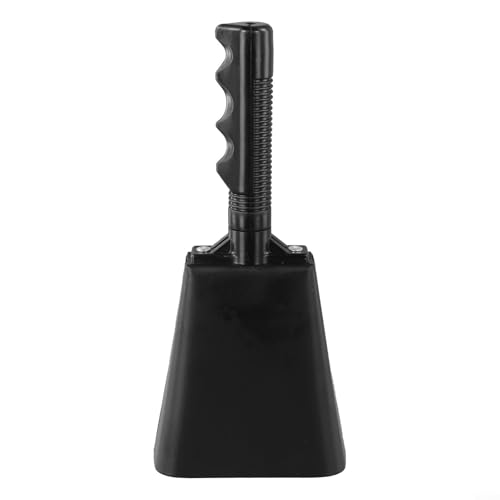 10 Zoll Hand Percussion Steel Cowbell mit Griff für spannende Sportspiele und Festlichkeiten 10 Zoll Hand Percussion Steel Cowbell mit Griff für spannende Sportspiele und Festlichkeiten von VRTYVEYBB