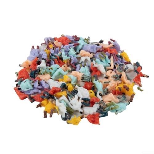 VRTYVEYBB HO Scale Sitzende Menschen, Figuren, Set mit 100 Stück, perfekt für detaillierte Szenengestaltung VRTYVEYBB HO Scale Sitzende Menschen, Figuren, Set mit 100 Stück, perfekt für detaillierte Szenengestaltung von VRTYVEYBB
