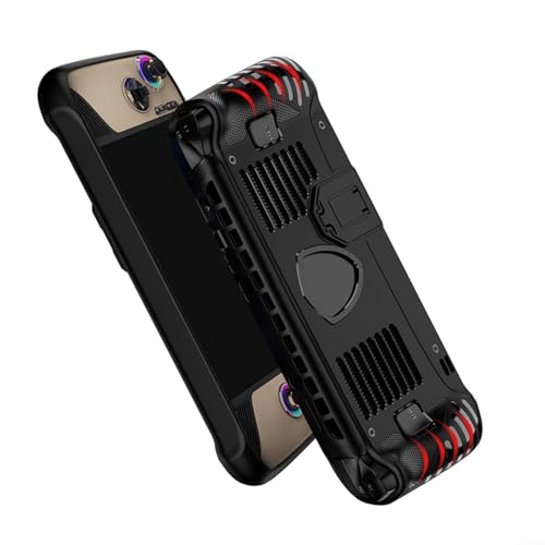 VRTYVEYBB Schutzhülle für MSI Claw 8 AI+, militärische Qualität, TPU-Schutzhülle mit 360° verstellbarem Ständer, stoßfeste, kratzfeste Abdeckung und ergonomischer Griff VRTYVEYBB Schutzhülle für MSI Claw 8 AI+, militärische Qualität, TPU-Schutzhülle mit 360° verstellbarem Ständer, stoßfeste, kratzfeste Abdeckung und ergonomischer Griff von VRTYVEYBB