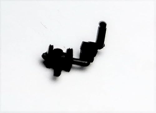VRX ZUBEHÖR SERIE MODELLISMO FERENSCHIENEN H0 91540 91541 91542 91546 91547 und Handrad 3,5 mm (91541 Rohreingang rechts. - Schwarz) von VRX