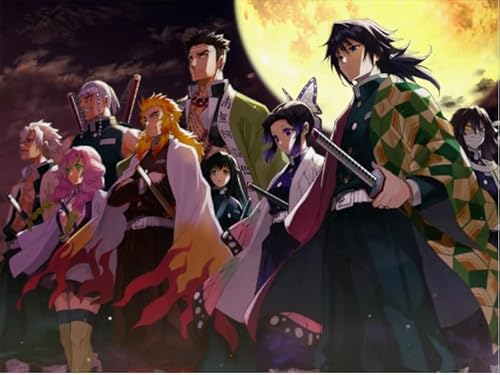 1000-teiliges Puzzle, Japanisches Anime-Puzzle, Tanjirou, Wandkunst, Poster, Spielzeug für Erwachsene, Dekompressionsspiel, Qp118Ws, 70 x 50 cm 1000-teiliges Puzzle, Japanisches Anime-Puzzle, Tanjirou, Wandkunst, Poster, Spielzeug für Erwachsene, Dekompressionsspiel, Qp118Ws, 70 x 50 cm von VRYOP