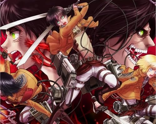 2000-teiliges Puzzle, Japanisches Anime-Eren.Jaeger-Poster, Puzzle, lustiges Spiel, Spielzeug für Erwachsene, Gq250Zy, 70 x 100 cm 2000-teiliges Puzzle, Japanisches Anime-Eren.Jaeger-Poster, Puzzle, lustiges Spiel, Spielzeug für Erwachsene, Gq250Zy, 70 x 100 cm von VRYOP