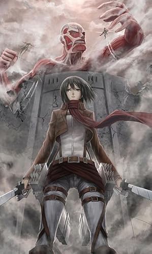 2000-teiliges Puzzle, Japanisches Anime-Eren.Jaeger-Poster, Puzzle, lustiges Spiel, Spielzeug für Erwachsene, Gq253Zy, 70 x 100 cm von VRYOP