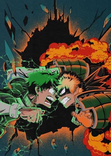 Das Puzzle 2000 Teile Japanisches Anime My Academy Poster Puzzle für Erwachsene und Familien Lernspielzeug Qp373Ws 100 x70CM von VRYOP
