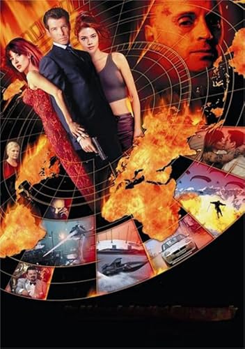 Das Puzzle 2000 Teile Pierce Brosnans 7 Klassisches Filmplakat Puzzle für Erwachsene Familienpädagogisches Spielzeug Qp268Ws 70x100CM von VRYOP