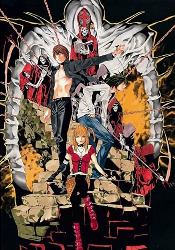 Das Puzzle Japanischer Anime Deathe Bilder Puzzle für Erwachsene Familie Lernspielzeug Xy603Qw 70x50CM von VRYOP