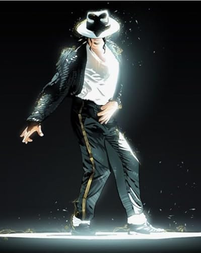 Das Puzzle Musiker Tänzer Michael Poster Puzzle für Erwachsene Familien-Lernspielzeug Xy201Qw 100 x70CM von VRYOP