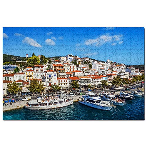 Griechenland Kap Kastro Skiathos Puzzle für Erwachsene 1000 Teile Reisegeschenk Souvenir 70x50CM Griechenland Kap Kastro Skiathos Puzzle für Erwachsene 1000 Teile Reisegeschenk Souvenir 70x50CM von VRYOP