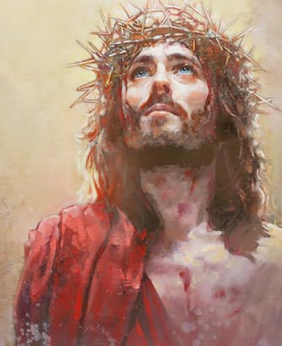 Jesus Christus Das Puzzle 1000 Teile Ersion Puzzle für Erwachsene Kinder Lernspielzeug Dc591Sp 38x26CM von VRYOP