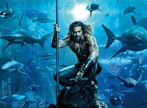 Puzzle 1000 Teile, Bild, Momoa-Film, für Erwachsene, Familienspiele, Lernspielzeug, Qp85Ws, 70 x 50 cm Puzzle 1000 Teile, Bild, Momoa-Film, für Erwachsene, Familienspiele, Lernspielzeug, Qp85Ws, 70 x 50 cm von VRYOP