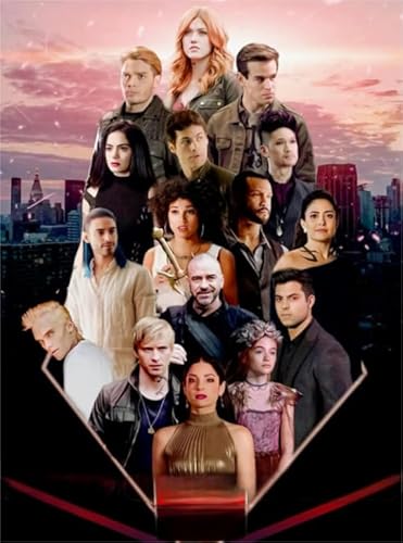 Puzzle 1000 Teile, Filmposter „Shadowhunters“, lustiges Puzzle für Erwachsene, Spielzeug, Xy300Wk, 38 x 26 cm von VRYOP