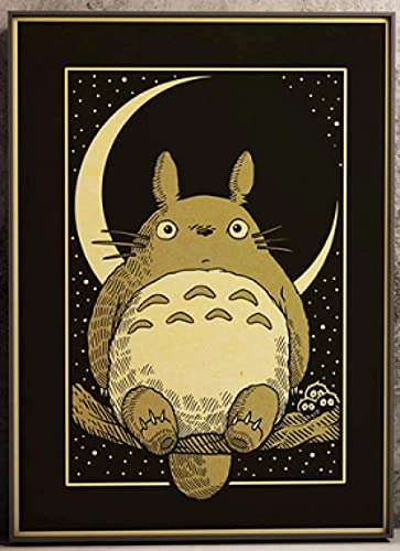 Puzzle 1000 Teile, Retro-Japanisches Miyazaki-Anime, Mein Nachbar Totoro, Posterpapier, für Erwachsene und Kinder, Spiele, Lernspielzeug, 70 x 50 cm Puzzle 1000 Teile, Retro-Japanisches Miyazaki-Anime, Mein Nachbar Totoro, Posterpapier, für Erwachsene und Kinder, Spiele, Lernspielzeug, 70 x 50 cm von VRYOP