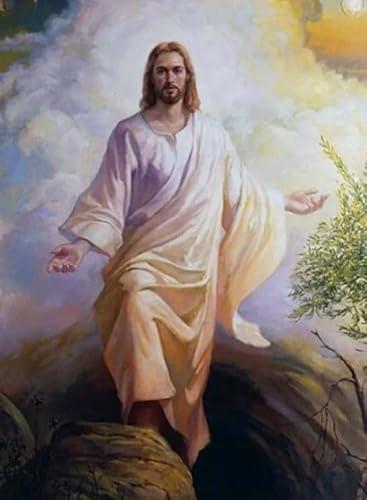 Puzzle 1000 Teile, Zusammenbauen, Bild Jesus, Für Erwachsene, Familienspiele, Lernspielzeug, Xy331Qw, 52x38CM von VRYOP