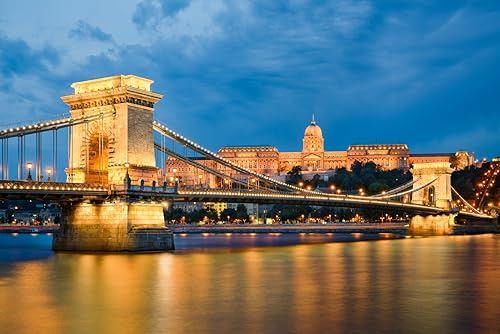 Puzzle 1000 Teile Brücke Budapest Stadthäuser Ungarn 38x26CM Puzzle 1000 Teile Brücke Budapest Stadthäuser Ungarn 38x26CM von VRYOP