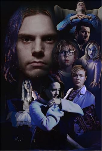 Puzzle 1000 Teile Horrorgeschichte Filmpuzzle für Erwachsene Lernspiel Familiendekompressionsspielzeug Xy653Qw 52x38CM von VRYOP