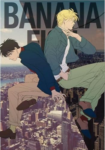 Puzzle 1000 Teile Japanisches Anime Banana.Fish Poster Dekompressionsspiel für Erwachsene Spielzeug Xy93Qw 38x26CM von VRYOP